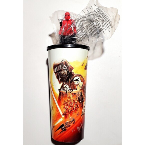 Star Wars 5 Cup Set Complete Topper 32oz Rise Skywalker Movie Promo Cinema 2019 - Picture 8 of 16